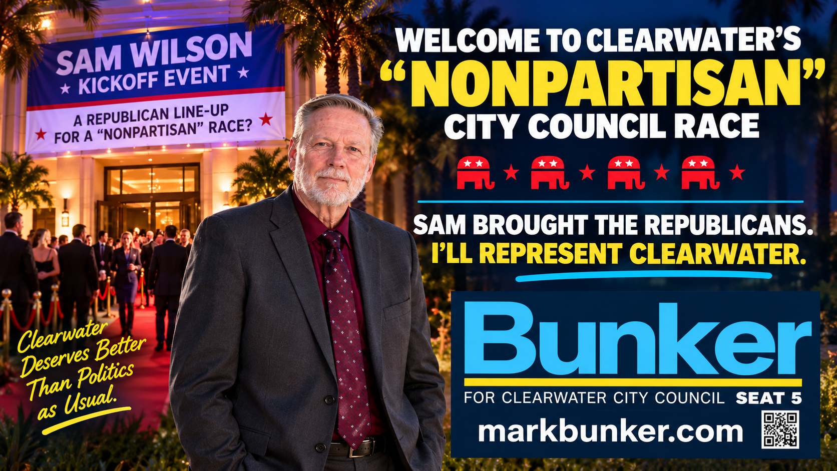 Sam's Non Partisan Kickoff Image